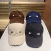 Płócienne bazowe kapelusz designer mody mody damski baseball czapka palmowo -anioła dopasowane czapki litera letnie snapback sunshade sport haft haftowe luksusowe czapki