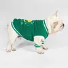 Vêtements pour chiens Vêtements pour animaux de compagnie Chien d'hiver Peluche épaisse Manteau de baseball pour chien français Marque chaude et tendance