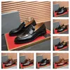 8 Model Designer Loafer Dress Shoes Monolith Brushed Leather Loafers Slip On Mules Square Toe Casual Shoe Black White Flatform Flats Ballet Trainer Mule Storlek 38-46