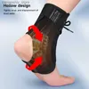 Ankle Support Adjustab Ank Support Ank Brace Stabilizer Lace Up Compression Injury Recovery Sprain Ank Wrap Q231124