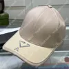 Casquette Mens Designer Baseball Capas de bola de luxo para mulher Classic Fashle Fashion Chapéus Cappello Gorras Sun Chapé