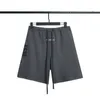 Refleksyjne szorty High Street Casual Sport Sport Pant Lose Oversize sznurka krótkie spodnie Trend Projektant ESS Shorts