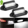 12-24V 6 LED Car License Plate Lights Taillight Auto Truck Bus Motorcycle Universal 500LM Night Safety Driving Side Lamp Light