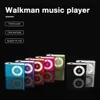 MP3 MP4 Players Portable Mini Mirror Clip MP3 Player Outdoor Sport Music Player USB Rechargeable Media Walkman for Student Children Gifts 231123