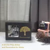 Мемориальные урны для домашних животных для собак или кошек. Пепел Деревянная коробка для подарков на память о домашних животных с персонализированной фоторамкой. Подарок на память о сочувствии домашним животным.