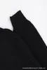 Maglione a maglia larga casual girocollo con lettera di design alla moda versione alta per uomini, donne e coppie