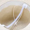 Chapeaux à large bord seau simple pliable disquette filles paille soleil plage femmes été UV protéger voyage casquette dame femme 230424