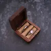 Jewelry Pouches Ring Box Holder Storage Proposal Wedding Case Engagement Wood Boxes Gift Wooden Container Organizer Tray Rings Bearer