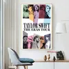 Wallpapers TaylorSwift The Eras Tour Gift Poster New Album Midnights Popular Singer Memorial Prints Canvas Painting Home Decor J230224