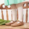 Kindersocken für Kleinkinder, Babys, Mädchen und Jungen, Baumwollsocken, handgenähte Kniestrümpfe für Kinder, schlichter spanischer Stil, Kleinkind-Neugeborenensocken für 0–4 Jahre