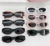 New fashion design oval shape cat eye sunglasses 11WS acetate plank frame simple and popular style versatile UV400 protection glasses MCDG