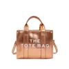 Marc tote çanta büyük deri kadınlar çanta rahat parlak altın omuz çanta tasarımcısı siyah totes çantalar crossbody jocobss lüks moda alışveriş Marc cüzdan jocobs