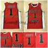 Najwyższa jakość 1 Fredro Starr Shorty Jersey Sunset Park Movie College Basketball Jerseys White Red 100% Stiched Rozmiar S-XXXL Rzadki