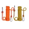 Cordes d'escalade D10mm x 50m 80m 100m avec boucle corde d'escalade équipement de camping en plein air équipement mur colline survie incendie évasion outils de sécurité 231124