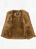 Giacche da uomo Casual Gilet spesso da uomo Solid Winter Cargo Giacca senza maniche Uomo 2023 Moda Zippper Dolcevita in velluto a coste Caldo ragazzo Outwears 231124