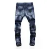 PLEIN BEAN MENNES JAENS FASHION PP MAN DENIM SROUSERS ROCK FIT MANS DESAL DESSICE SEANS BAKNY SKINNY RBIKER PANTS 15707