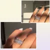 Bijoux Drop Livraison 2021 Vecalon Starlight Promise Bague 925 Sterling Sier Cinq Couches Éblouissantes Diamant Cz Fiançailles Mariage Ban2144552