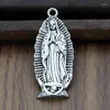 Chains Diyalo Our Lady Of Guadalupe Pendant Necklace Ancient Silver Color Virgin Mary Charm Religious Catholic Jewelry Gift