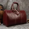 Seesäcke MAHEU Mode Oli Leder Reise Handgepäck Herren Duffle Handtaschen für Reisen Business Tragetasche Marke Designer Herren