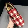 Zimowe swobodne buty spacerowe bojowniki furry tazz but designer buty espadrille kostka męska nowa styl na zewnątrz buty butów ciepłe luksurys vintage 10a najwyższej jakości botki śnieżne