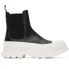 Designer skor kvinnor slitbanan slick stövlar plattform sneakers ankel boot trippel svart vit duk blå magnolia canvas lyx kvinnor snör upp utomhus sneaker tränare