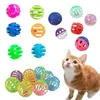 Novo não desbotamento perseguindo brinquedos de gato design bonito bola de estimação durável e prático novo e de alta qualidade dingdang pinball portátil