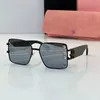 Designer-Sonnenbrillen für Damen, Mui-Mui-Brille, dezenter Luxus, einzigartiger Charme, Fashion Pieces, große Rahmenbrille, Party-Sonnenbrille, Skelett-Linse, breite Beinbrille