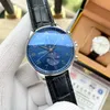 2023 Orologio meccanico automatico di lusso per uomoPilot iwcs Series casual Fashion Men premium Orologio meccanico Cinturino in pelle nera