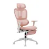 Bedroom Furniture Ergonomic Mesh Office Chair With 2D Adjustable Armrest High Back Desk Computer Pink Drop Delivery Home Garden Dhwud