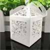 Gift Wrap 10st Laser Cut Hollow Cute Carriage Favors Box Gift Candy Boxes With Ribbon Babon Shower Wedding Birthday Event Party Supplies