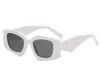 Designer solglasögon klassiska glasögonglasögon utomhus strand solglasögon för man kvinna mix färg valfri triangulär signatur med original låda 20 färg