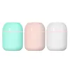 220ML Air Humidifier Ultrasonic Mini Car Aromatherapy Diffuser Portable USB Essential Oils Purifiers LED Lamp Home Fragrance Products