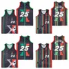 Film 25 Malcolm X Power Movie Jersey Basketball 1992 Power Retro College Black Team Color Hiphop Pure Cotton tutto cucito traspirato per i fan dello sport University Man