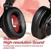 Oneodio Professional Wired Studio DJ Headphones + Wireless Bluetooth 5.2 Headset HiFi Stereo Monitor Headphone With Microphone