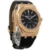 Audemar Pigue Relógios Royal Oak Offshore Relógio Mecânico novo Royal Oak 15400OR OO D002CR.01 41mm Caixa de ouro rosa/caixa de papel # AP18 WN-48D4