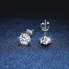 Dangle Lustre COSYA 925 Sterling Silver 0.3-2ct Vis Boucles D'oreilles Goutte 6 Prong Diamant D GRA Pour Les Femmes De Noce Fine Jewelry 230422