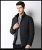 Men's Down Business Casual Black/Navy Warm Coat Plus Size 6XL White Duck Jacket Men Parka Middle Age Winter FYY097