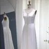 Partykleider Luxus Dubai marokkanischer Kaftan Elfenbein Abend für Frauen Hochzeit elegantes langärmliges muslimisches arabisches formelles Kleid SS439