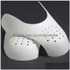 Acessórios para peças de sapatos 1 par anti vinco protetor lavável dobra rachadura tampa de tacos de tacos de tampa da maca