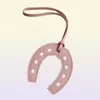 Fashion PU Leather Hoof Hoof Shoe Keychain Chain Catene Keyring Borse Borse Accessori per donne J03063456149