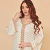 Ethnic Clothing Women Long Dress Fashion Abaya Muslim Islam Arabic Musulmane Middle Eastern Casual Evening Party Dresses Robe Vestidos