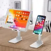Vouwbare mobiele telefoon staan ​​Lazy Tablet Desktop Stand Live Telescopic Universal Portable Stand Base