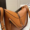 Designertas Dames Enkele schouder Modetassen Leer Draagbare diagonale kruistassen Dames Luxe handtassen