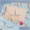 Gift Wrap Incarnadine Pink Paper Bag Envelope Scarf Box Book/Silk Packaging Ribbon Cardboard Carton 27.8cmx20.9cm LX1924 DROP DELIVE DHPGH