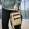 Trendy Men's Small Square Bag Shoulder Bag Crossbody Bag Handbag Wallet Card Holder Mobile Phone Bag Solid Color Small Backpack