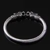 Bangle stainless steel Dragon Bracelet Jewelry Fashion Accessories Viking Bracelet Men Wristband Cuff Bracelets For Women Bangles 230422