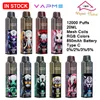 Authentic VAPME KING PRO 12000 Puffs Disposable Vape Pen RGB Mesh Coil 20ml 850mAh Battery TYPE C Rechargeable 0% 2% 3% 5% 10 Flavors