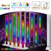 NY SMART RGB LED Light Bars Musiknivå Indikator Ljus Rytm Ambient Light Colorful Sound Control 16/32 Bit For Car Gaming PC TV