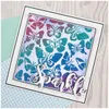 Prezent Zestaw Stencil Ploty Dots Tło Przylot 2023 DIY FOLMS Scrapbooking Paper Making Cuts Crafts Szablon ręcznie robion