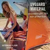 Tentes et abris Tiger Lily Orange Auvents extérieurs imperméables Skyshade Grand parasol de plage compact Fournitures de camping Abri solaire 231123